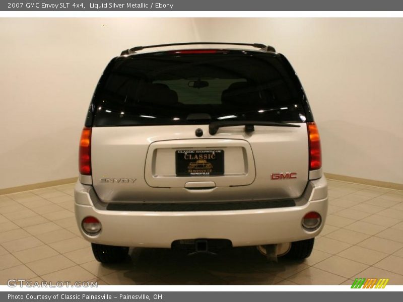 Liquid Silver Metallic / Ebony 2007 GMC Envoy SLT 4x4