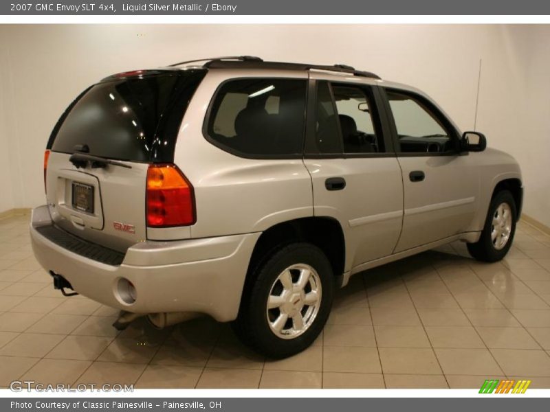 Liquid Silver Metallic / Ebony 2007 GMC Envoy SLT 4x4