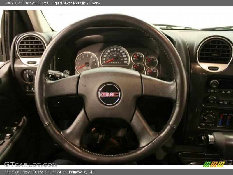 Liquid Silver Metallic / Ebony 2007 GMC Envoy SLT 4x4