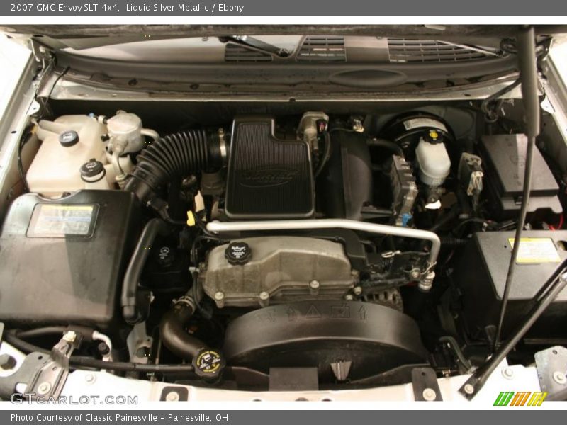 Liquid Silver Metallic / Ebony 2007 GMC Envoy SLT 4x4
