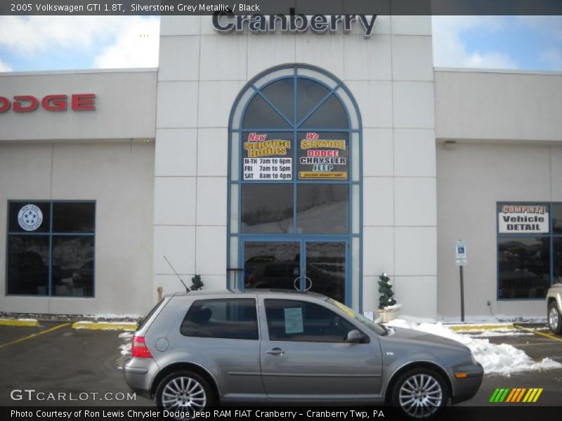 Silverstone Grey Metallic / Black 2005 Volkswagen GTI 1.8T