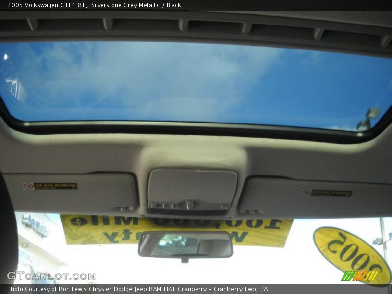 Silverstone Grey Metallic / Black 2005 Volkswagen GTI 1.8T