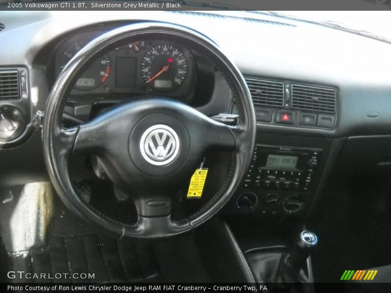 Silverstone Grey Metallic / Black 2005 Volkswagen GTI 1.8T