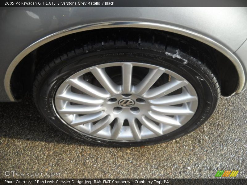 Silverstone Grey Metallic / Black 2005 Volkswagen GTI 1.8T