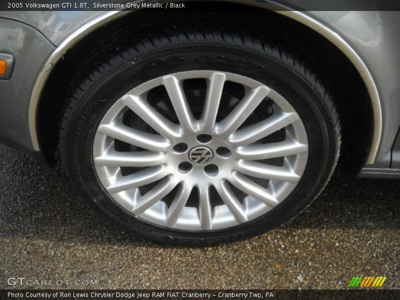Silverstone Grey Metallic / Black 2005 Volkswagen GTI 1.8T