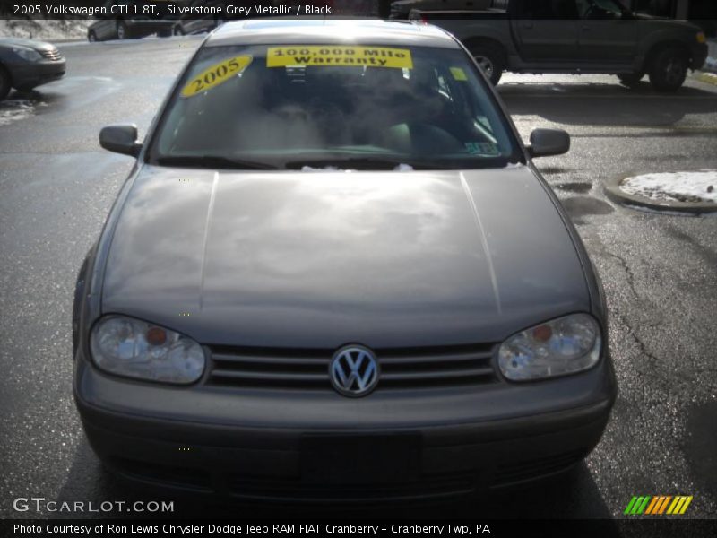 Silverstone Grey Metallic / Black 2005 Volkswagen GTI 1.8T