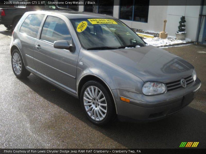 Silverstone Grey Metallic / Black 2005 Volkswagen GTI 1.8T