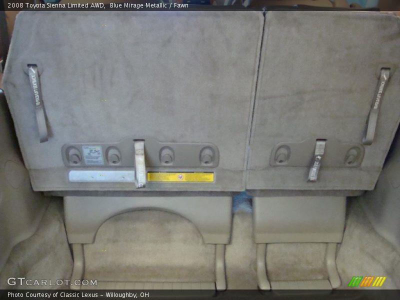 Blue Mirage Metallic / Fawn 2008 Toyota Sienna Limited AWD