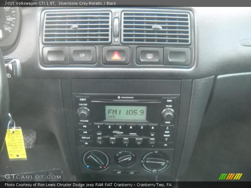 Silverstone Grey Metallic / Black 2005 Volkswagen GTI 1.8T