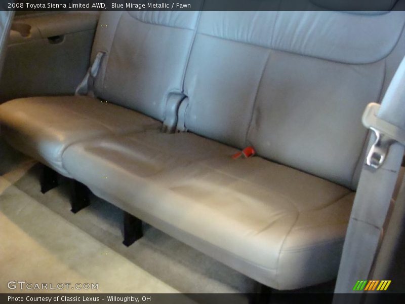 Blue Mirage Metallic / Fawn 2008 Toyota Sienna Limited AWD