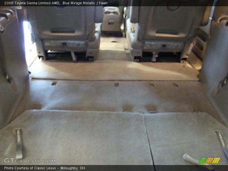 Blue Mirage Metallic / Fawn 2008 Toyota Sienna Limited AWD