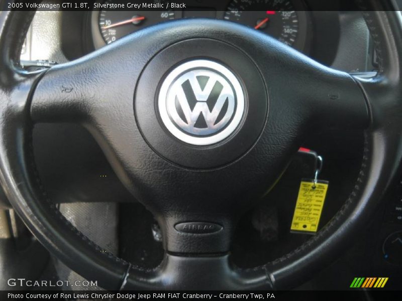 Silverstone Grey Metallic / Black 2005 Volkswagen GTI 1.8T