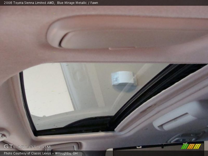 Blue Mirage Metallic / Fawn 2008 Toyota Sienna Limited AWD