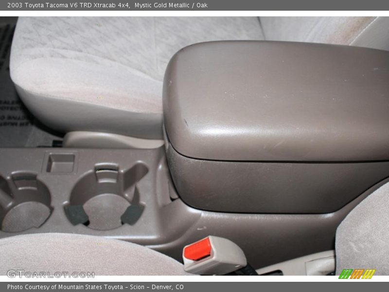 Mystic Gold Metallic / Oak 2003 Toyota Tacoma V6 TRD Xtracab 4x4
