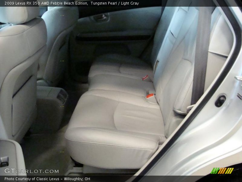 Tungsten Pearl / Light Gray 2009 Lexus RX 350 AWD Pebble Beach Edition