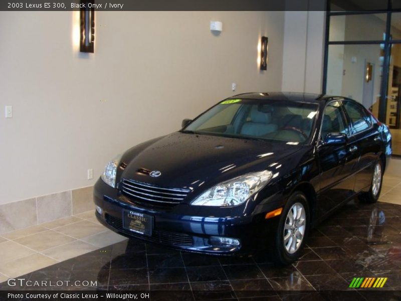 Black Onyx / Ivory 2003 Lexus ES 300