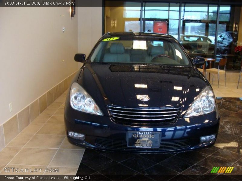 Black Onyx / Ivory 2003 Lexus ES 300