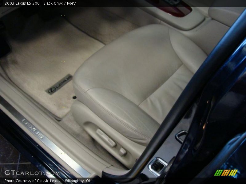 Black Onyx / Ivory 2003 Lexus ES 300