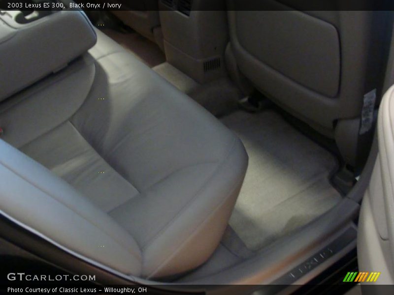 Black Onyx / Ivory 2003 Lexus ES 300