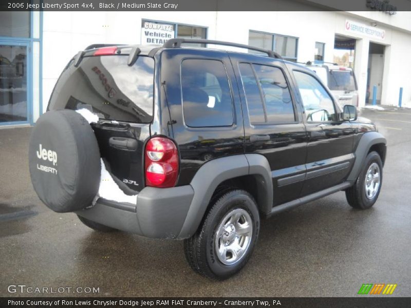 Black / Medium Slate Gray 2006 Jeep Liberty Sport 4x4