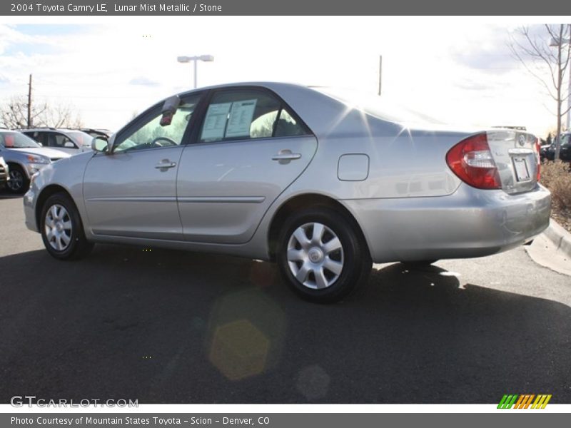 Lunar Mist Metallic / Stone 2004 Toyota Camry LE
