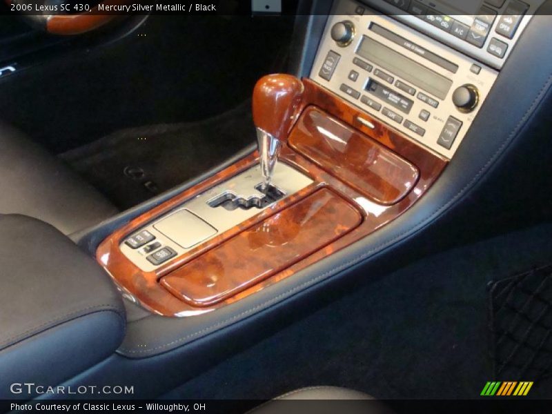 Mercury Silver Metallic / Black 2006 Lexus SC 430