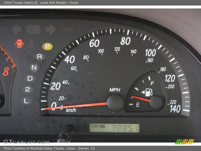 Lunar Mist Metallic / Stone 2004 Toyota Camry LE