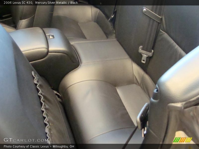 Mercury Silver Metallic / Black 2006 Lexus SC 430