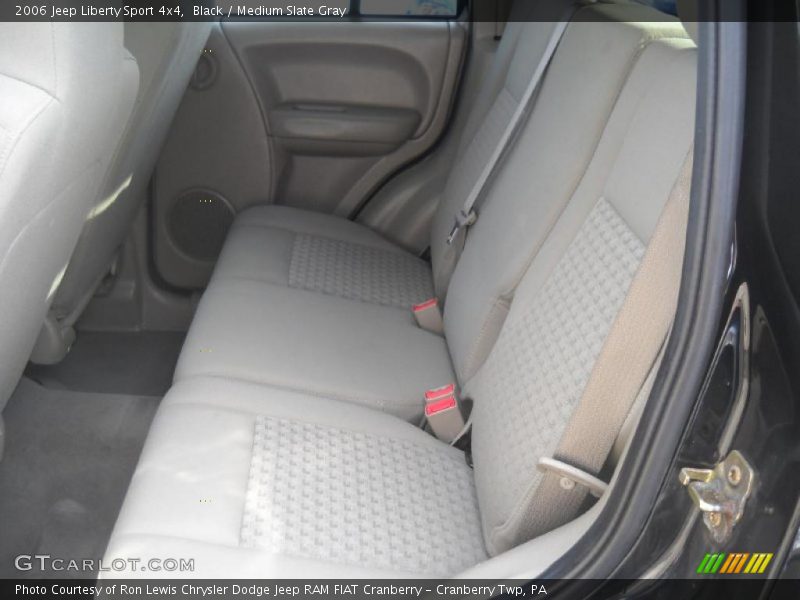 Black / Medium Slate Gray 2006 Jeep Liberty Sport 4x4