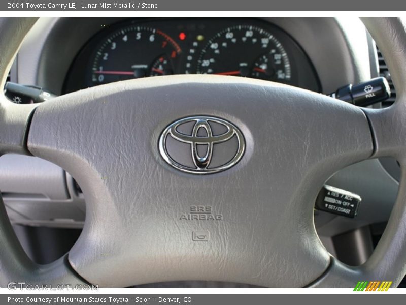 Lunar Mist Metallic / Stone 2004 Toyota Camry LE