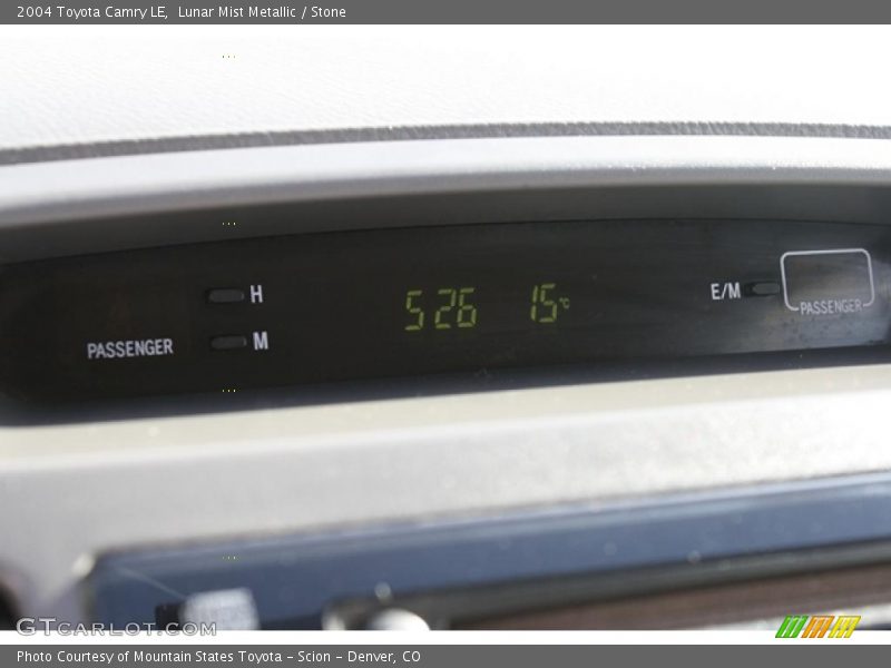 Lunar Mist Metallic / Stone 2004 Toyota Camry LE