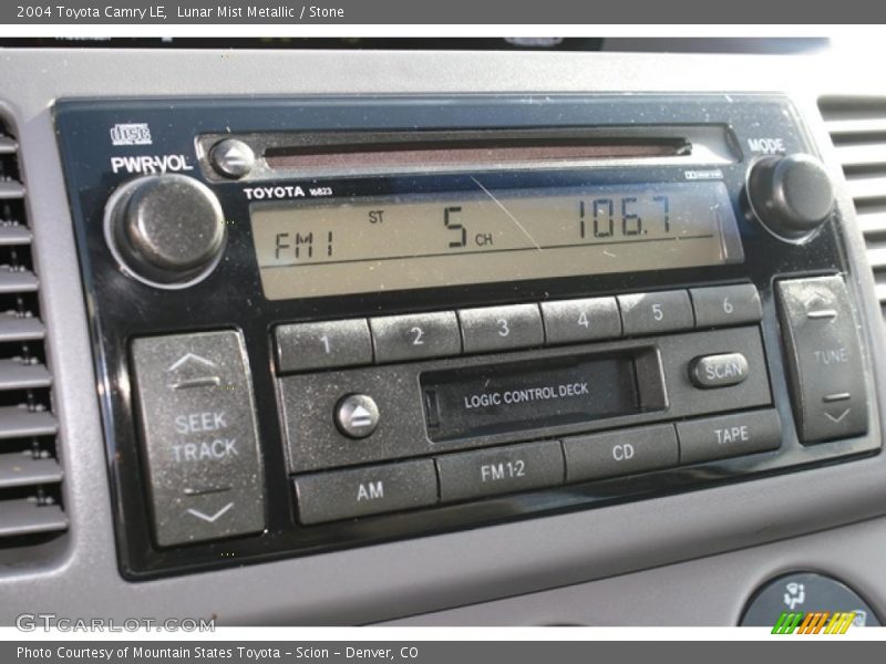 Lunar Mist Metallic / Stone 2004 Toyota Camry LE