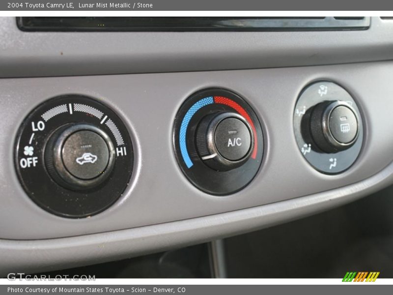 Lunar Mist Metallic / Stone 2004 Toyota Camry LE