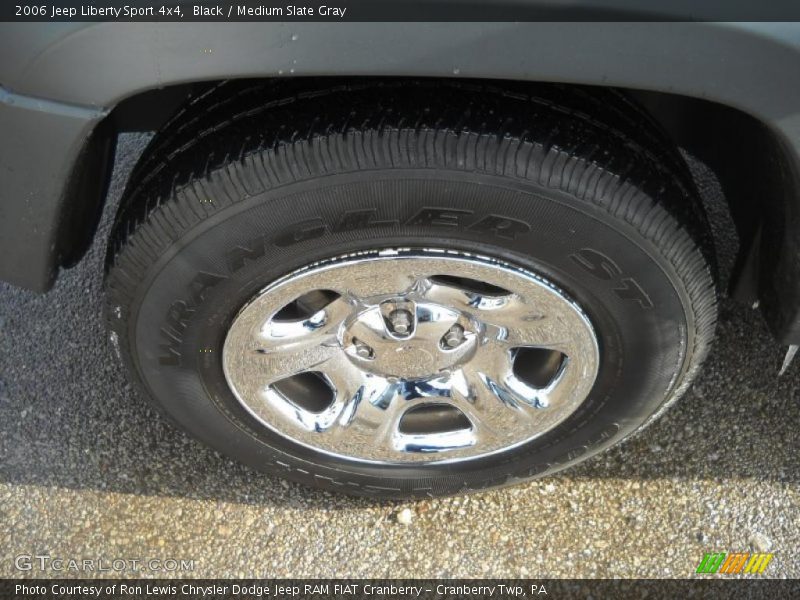Black / Medium Slate Gray 2006 Jeep Liberty Sport 4x4