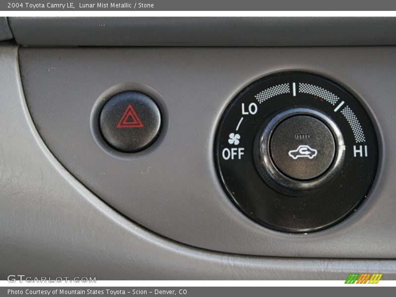 Lunar Mist Metallic / Stone 2004 Toyota Camry LE