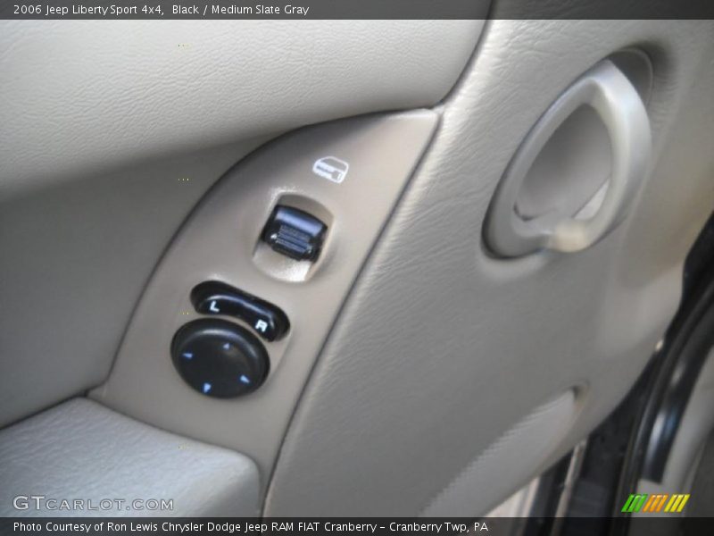 Black / Medium Slate Gray 2006 Jeep Liberty Sport 4x4