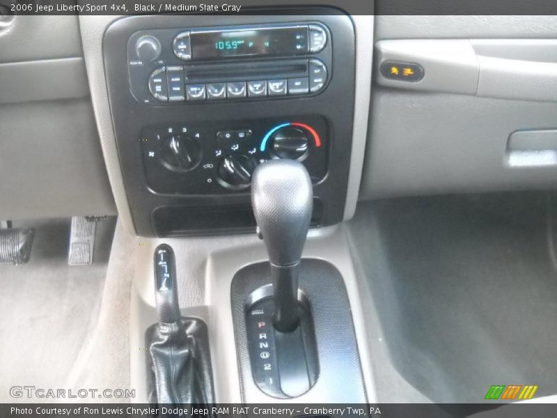 Black / Medium Slate Gray 2006 Jeep Liberty Sport 4x4