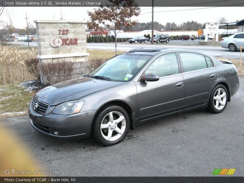 Smoke Metallic / Charcoal 2005 Nissan Altima 3.5 SE