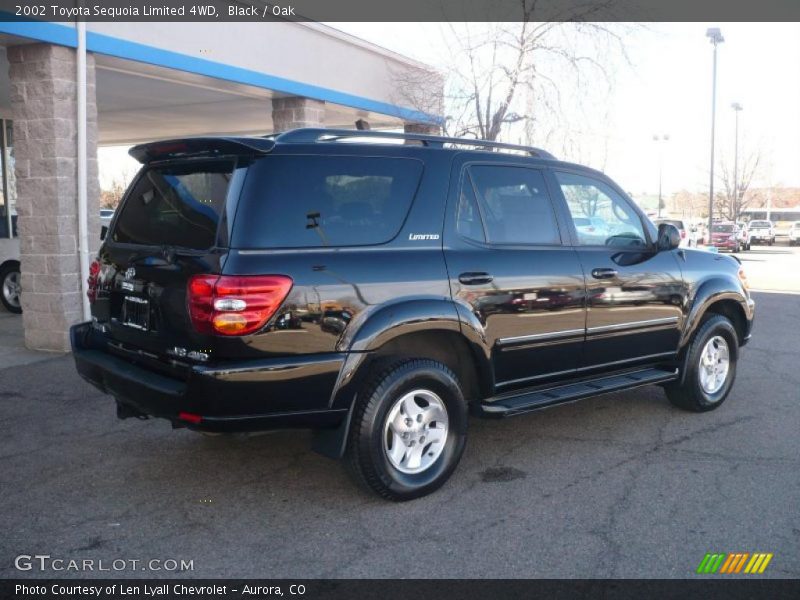 Black / Oak 2002 Toyota Sequoia Limited 4WD