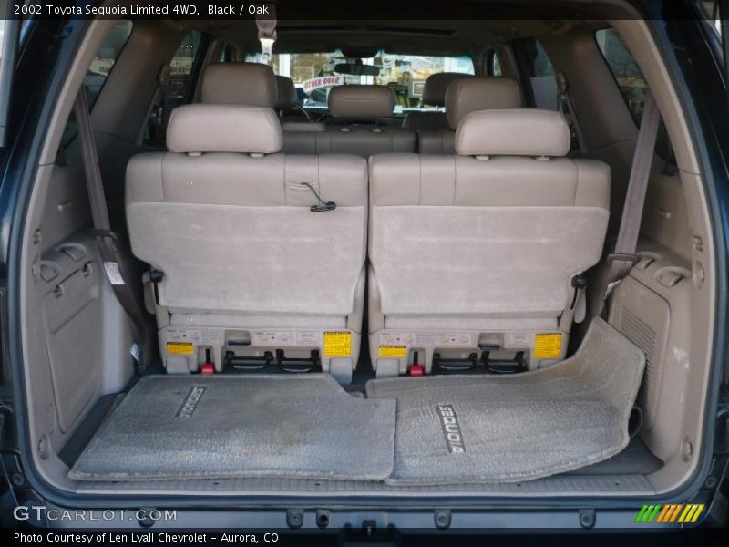 Black / Oak 2002 Toyota Sequoia Limited 4WD