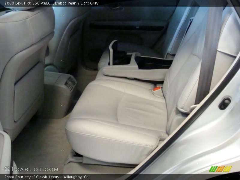 Bamboo Pearl / Light Gray 2008 Lexus RX 350 AWD