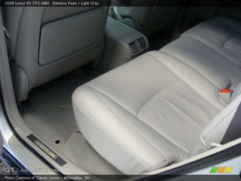 Bamboo Pearl / Light Gray 2008 Lexus RX 350 AWD