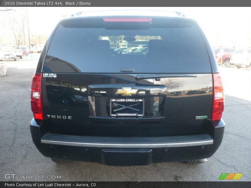 Black / Ebony 2010 Chevrolet Tahoe LTZ 4x4