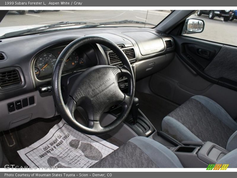  1999 Forester L Gray Interior