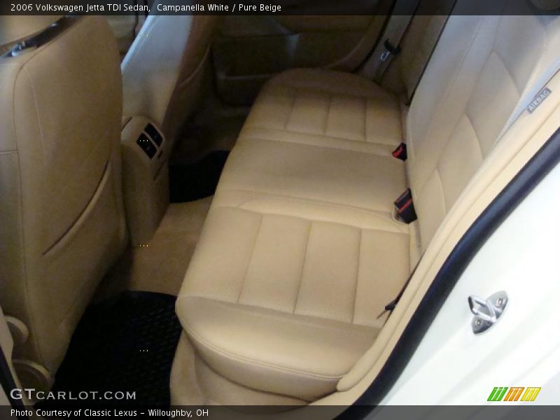 Campanella White / Pure Beige 2006 Volkswagen Jetta TDI Sedan