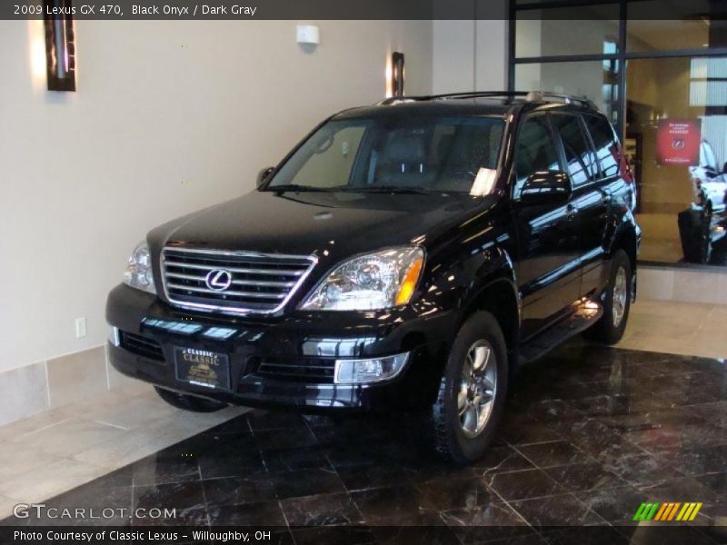 Black Onyx / Dark Gray 2009 Lexus GX 470