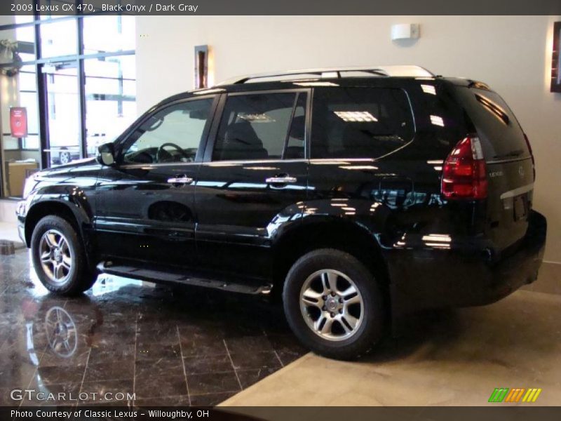 Black Onyx / Dark Gray 2009 Lexus GX 470