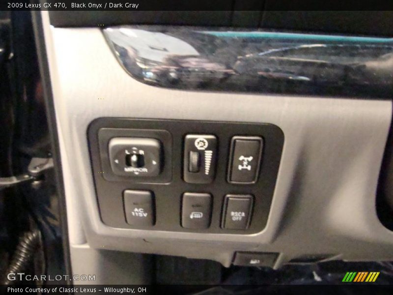 Black Onyx / Dark Gray 2009 Lexus GX 470