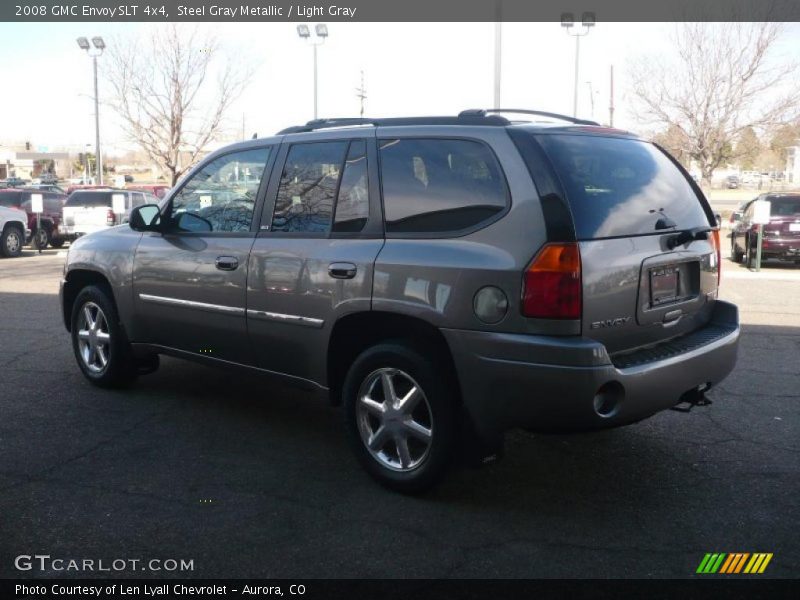 Steel Gray Metallic / Light Gray 2008 GMC Envoy SLT 4x4