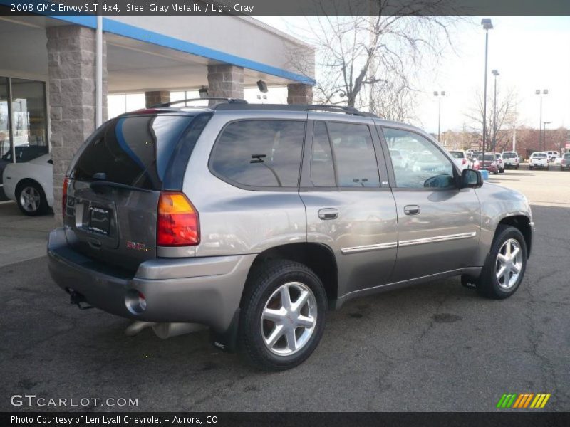 Steel Gray Metallic / Light Gray 2008 GMC Envoy SLT 4x4
